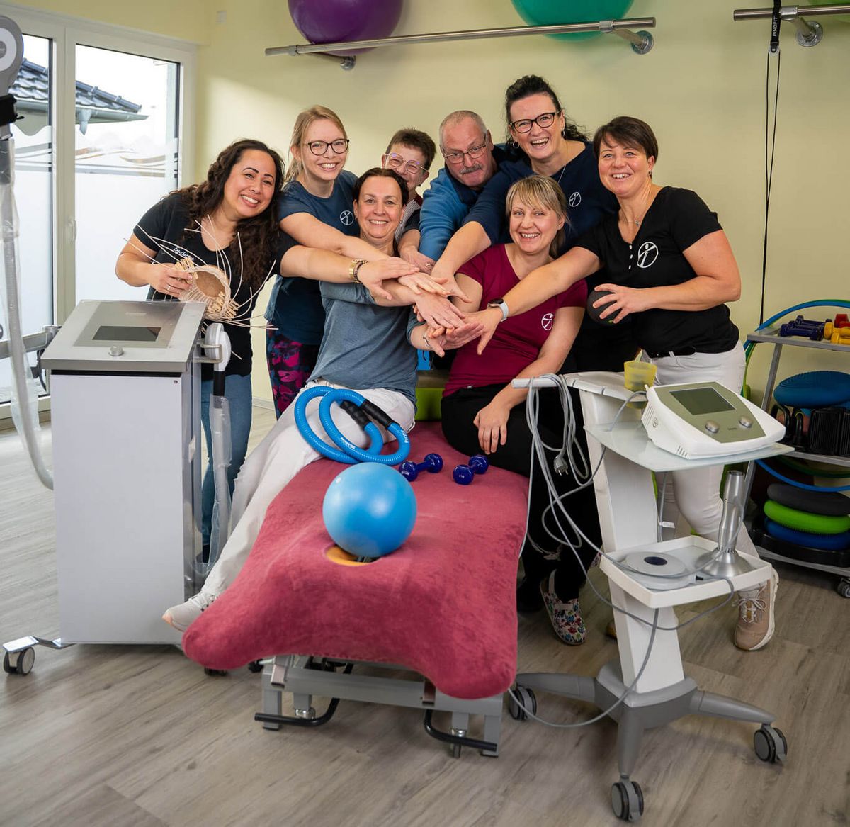 Das Team der Therapie-Insel