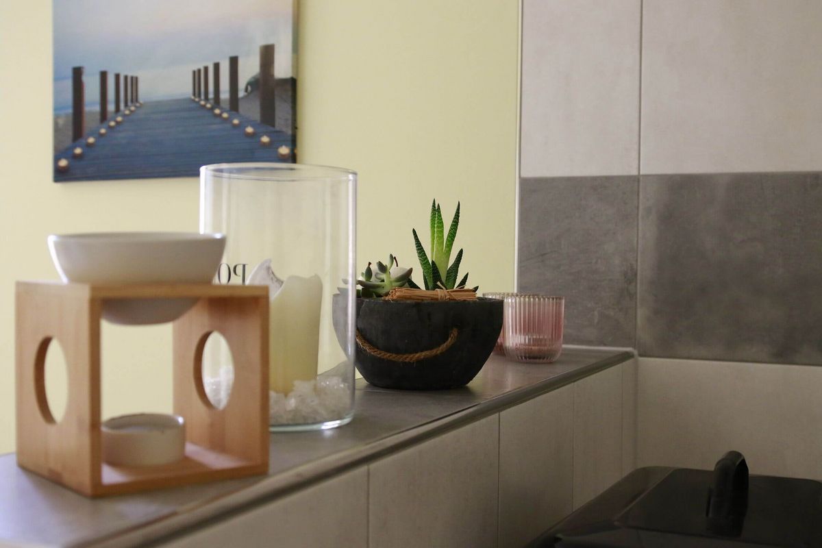 Deko in den Praxisräumen