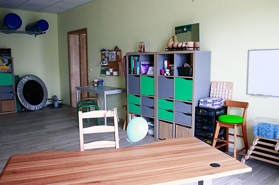 Blick in einen Therapieraum