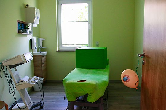 Blick in einen Therapieraum